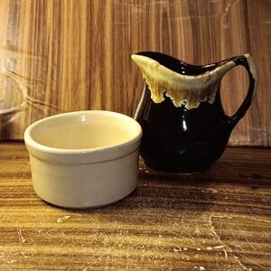 Vintage Roseville usa 🇺🇸 pottery bowl creamer